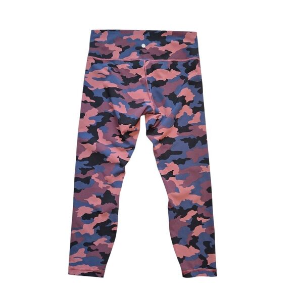 Lululemon Wunder Under HR Tight 25" - Heritage 365 Camo Smoky Red Night - Picture 6 of 11
